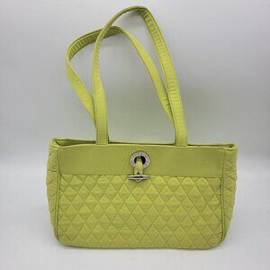 Vera Bradley Bag Light Lime Green Quilted‎ Handbag Purse